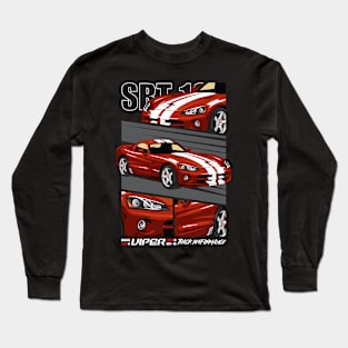 Iconic Viper SRT 10 Car Long Sleeve T-Shirt